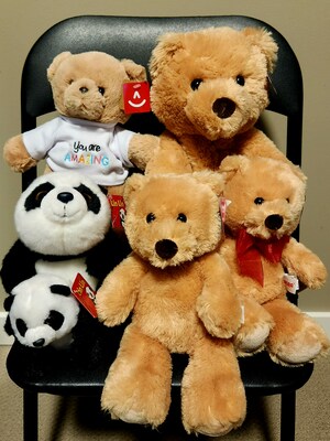 Bears plush assorted